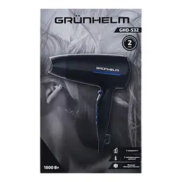 Фен Grunhelm GHD-532 1800 Вт дорожній (94186) - мініатюра 2
