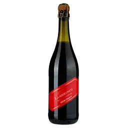 Ігристе вино Medici Ermete Lambrusco dell`Emilia Rosso frizzante dolce IGT, червоне, солодке, 8%, 0,75 л