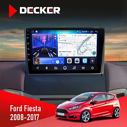 Штатна магнітола Ford Fiesta 2008-2017 Decker D9-006 4x64, 4G Decker (НФ-00004034)