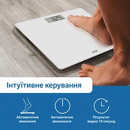 Ваги цифрові підлогові Amina ADE BE2306-2 білі - мініатюра 7