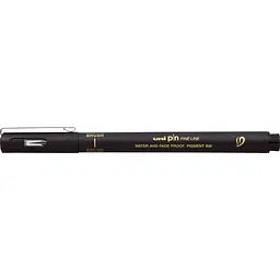 Лайнер-пензель Uni Pin Extra Fine Brush чорний 4 мм (PINBR-500EF(S)BLACK) - мініатюра 2