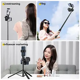 Штатив Ulanzi Vijim MT-70 Tripod (T027GBB1 MT-70) (T027GBB1) - мініатюра 9