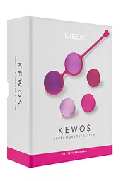 Вагінальні кульки Liebe Kewos — Cerise/Candy Violet, 5 кульок у комплекті Liebe Seele SX1596 100791 - мініатюра 4