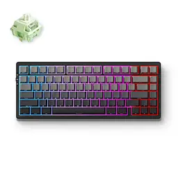 Клавіатура Mchose G75 Pro Matcha Latte Switch Side Printed Black (G75-13A)