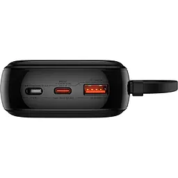 Акумулятор зовнішній з 2 вбудованими кабелями Baseus QPow Pro FC 20000 mAh 22.5 (P10067103113-00) - мініатюра 5