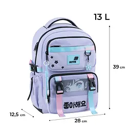 Рюкзак для початкової школи Kite Education 1022 Sakura Бузковий (K26-1022M-1) - мініатюра 3