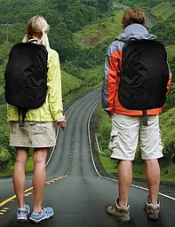 Чохол-дощовик для рюкзака Raincover до 30L Nela-Style 45х35х20 см 000273383 - мініатюра 2