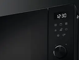 Мікрохвильова піч Electrolux 29л електронне керування 900Вт гриль дисплей інвертор чорний - мініатюра 2