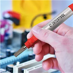 Мікропальник із комплектом аксесуарів 7 од. INTERTOOL GB-0005 - мініатюра 7