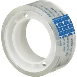 Клейка стрічка канцелярська Buromax 15 мм х 10 м 10 шт. прозора (BM.7130-01) - мініатюра 2