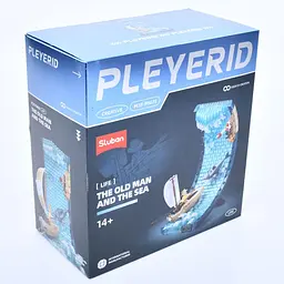 Конструктор старий та море фігурка човен акула SLUBAN M38-P8025