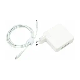 Блок живлення до ноутбуку PowerPlant APPLE 220V, 20V 87W 3A (USB-C) (AP87USBC)