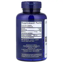 Креатин в капсулах Life Extension Creatine Capsules, 120 капсул - мініатюра 2