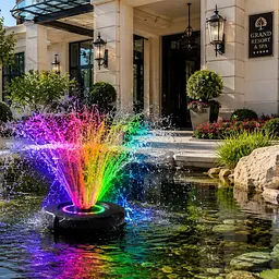 Фонтан, аератор для ставка Kruger Meier PondSplash Elite LED 40000 з LED-підсвіткою 40000 л/год - мініатюра 7