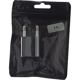 Зарядний пристрій TOTO TZH-50 Travel charger 1USB 1A Black - мініатюра 3