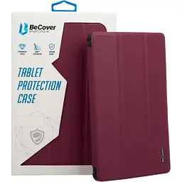 Чохол-книжка BeCover Smart Case для Xiaomi Redmi Pad SE 11" Red Wine [709863] [98243] - мініатюра 3