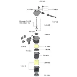 Внутрішній фільтр Eheim Biopower 160 (2411020) з багатошаровою фільтрацією для акваріумів до 160 л - мініатюра 5