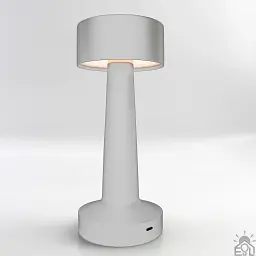 Настільна лампа сенсорна світлодіодна ESLLSE DOWN LIGHT з акумулятором 1200 mA Біла - мініатюра 2