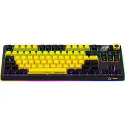 Клавіатура Lorgar KBP70TKLW Pro Black/Yellow (LRG-KBP70TKLW-YL-US) [144815] - мініатюра 2