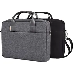 Сумка для ноутбука Wiwu Minimalist Pro Laptop Bag Pro 15.6"/16" Gray [6936686405812] [103894] - мініатюра 6