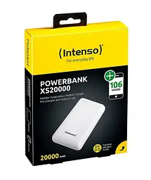 Зовнішній акумулятор Power Bank Intenso XS20000 (4034303029594) білий - мініатюра 3