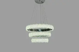 Led люстра кільця Linisoln 1533-50*40*30 CH - мініатюра 3