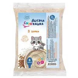 Каша безмолочна Вайз Дитяча кашка 3 злаки 150 г (4820001520224)