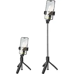 Штатив-монопод Borofone BY13 Nube Live Broadcast Holder Black [136809] - мініатюра 6