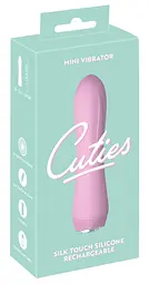 Вібратор Cuties Mini 13.6 см рожевий - мініатюра 9