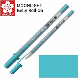 Ручка гелева Sakura Moonlight Gelly Roll 06 Зелено-блакитний - мініатюра 2