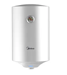 Водонагрівач Midea 30 л, 1500 Вт, мокрий ТЕН, вертикальний, циліндричний, білий (D30-15F6(W))