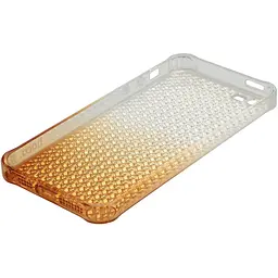 Чохол-накладка Hoco TPU cover Diamond series Gradient iPhone 5/5s/SE Yellow - мініатюра 2