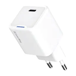 Зарядний пристрій ColorWay GaN Mini 30W PD Port PPS USB-C white (CW-CHS054PD-WT)