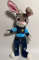 М'яка іграшка Джуді Хоппс Зоотрополіс Disney Zootopia, зайчик 40 см, дитяча іграшка для ігор і декору, подарунок дітям - мініатюра 6