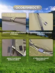 Автоматичний туристичний намет на 4 особи. - мініатюра 6