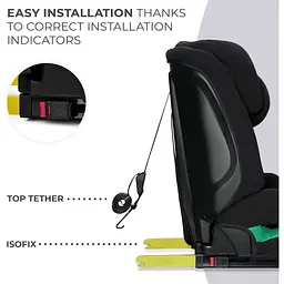 Автокрісло Kinderkraft Safety Fix 2 i-Size Black KCSAFI02BLK0000 (00-00305218) - мініатюра 10