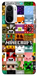 Чохол Demsky Minecraft collage для Xiaomi Redmi K40 / K40 Pro / K40 Pro+ / Poco F3