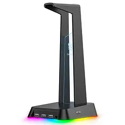 Тримач навушників Onikuma RGB Gaming ST-2 3USB, AUX