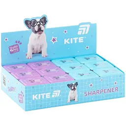 Точилка з контейнером прямокутна Kite Studio Pets упаковка 24 шт. (SP26-116) - мініатюра 3