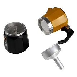 Кавоварка Bo-Camp Hudson 3-cups Yellow/Black (2200518) - мініатюра 3