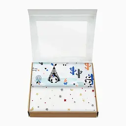 Багаторазові пелюшки дитячі STARS & PANDA 2шт COSAS (4822052035740) - мініатюра 2