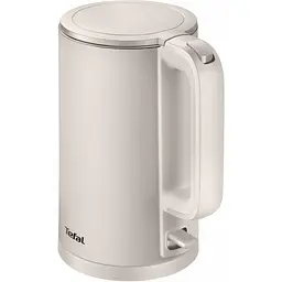 Електрочайник Tefal Thermo Protect 1.5 л пластик нержавіюча сталь бежевий (KO140BE0) - мініатюра 2
