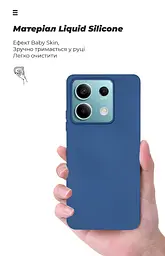 Чехол ArmorStandart ICON для Xiaomi Redmi Note 13 5G Dark Blue (ARM71888) - мініатюра 7