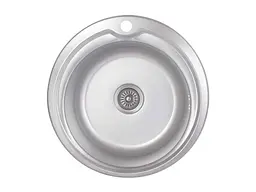 Мийка врізна Brinex 510x510х180мм 1 510-D, Satin 0,8мм BRIN510SAT08