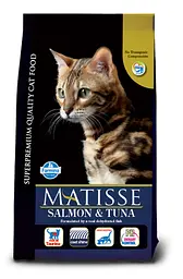 Сухий корм для кішок Farmina Matisse Salmon & Tuna з лососем та тунцем 10 кг (8010276030122)