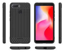 Чохол накладка Primo Shell TPU для Xiaomi Redmi 6 Black - мініатюра 5