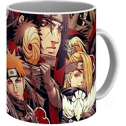 Кухоль GeekLand Наруто Naruto Акацуки NA.02.78 330 мл білий - мініатюра 2