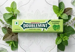 Жувальна гумка Wrigley's Doublemint Peppermint Flavor 5 стіків - мініатюра 2