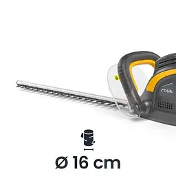 Stiga Кущоріз STIGA HT105c 500Вт крок різу 50см D 16мм поворотна ручка 3.1кг - мініатюра 3