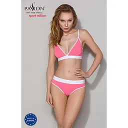 Спортивні трусики-стрінги Passion PS007 PANTIES XL, pink - мініатюра 3